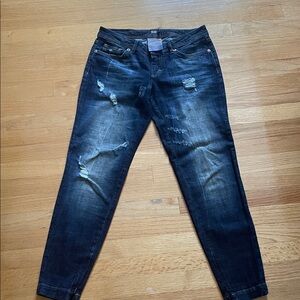 Dolce & Gabbana Dark Wash Distressed Jeans